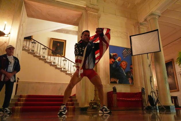 UFC Freedom 250 Mauricio Ruffy waits in the White House before his fight with Michael Chandler in a lightweight bout during UFC Freedom 250 on the South Lawn of the White House, in Washington, DC, USA, 14 June 2026. Washington, DC DC USA  Copyright: xJacquelynxMartinx xPOOLx