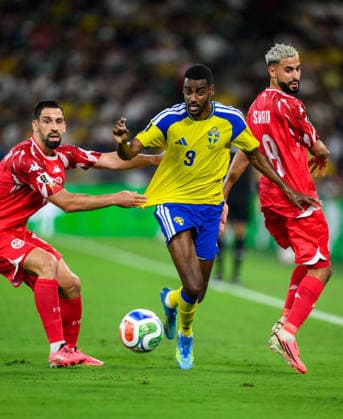 260614 Alexander Isak of Sweden during the FIFA World Cup, WM, Weltmeisterschaft, Fussball 2026 football match between Sweden and Tunisia on June 14, 2026 in Monterrey. Photo: Petter Arvidson BILDBYRAN kod PA PA1234 bbeng fotboll football soccer fotball vm fotbolls-vm fotball-vm fotbolls-vm 2026 fifa world cup 2026 sverige sweden sverige a tunisien tunisia bbauto