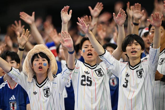 Japan Fans (JPN), JUNE 14, 2026 - Football Soccer : FIFA World Cup, WM, Weltmeisterschaft, Fussball 2026 Group F match between Netherlands 2-2 Japan at Dallas Stadium in Arlington, Texas, USA.  aflo_334478681 KenjiroxMatsuox