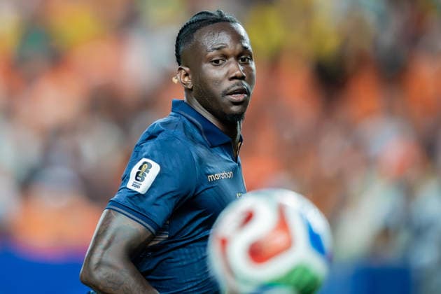 Ivory Coast vs. Ecuador FILADÃ LFIA, PN - 14.06.2026: IVORY COAST VS. ECUADOR - Jackson Porozo, during the match between Ivory Coast and Ecuador, valid for the group stage of the 2026 FIFA World Cup, WM, Weltmeisterschaft, Fussball held at Lincoln Financial Field, in Philadelphia, Pennsylvania, United States, this Sunday (14). (Photo: Danilo Fernandes Fotoarena) x2962262x  DaniloxFernandes