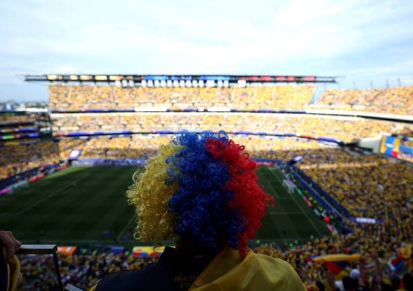 (260615) -- PHILADELPHIA, June 15, 2026 -- A fan of Ecuador is seen before the group E match between Cote d Ivoire and Ecuador at the 2026 FIFA World Cup, WM, Weltmeisterschaft, Fussball at Philadelphia Stadium in Philadelphia, the United States, June 14, 2026. ) (SP)U.S.-PHILADELPHIA-FOOTBALL-FIFA WORLD CUP-GROUP E-CIV VS ECU CaoxCan 