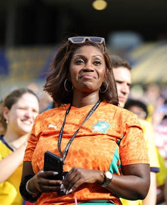 June 14, 2026, Philadelphia, Pennsylvania, USA: A CoÂ te d Ivoire fan during the June 14th FIFA World Cup, WM, Weltmeisterschaft, Fussball 2026 matchup between CoÂ te d Ivoire and Ecuador at Lincoln Financial Field in Philadelphia, Pennsylvania. FIFA World Cup 2026: CoÂ Te D Ivoire 1:0 Ecuador  - ZUMAs325 20260614_zsp_s325_015 Copyright: xJessxStilesx
