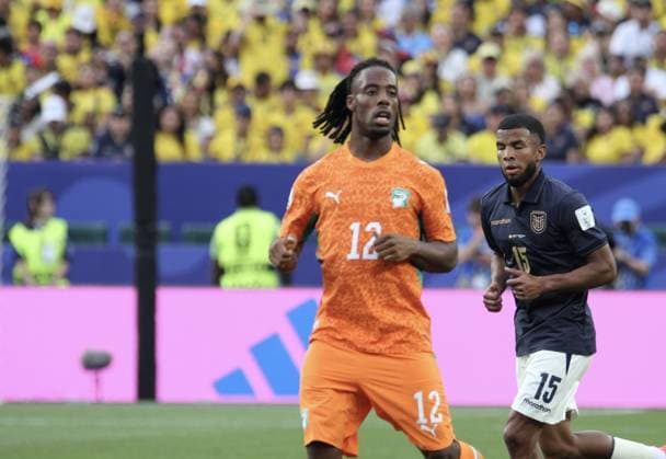 RECORD DATE NOT STATED Ivory Coast vs Ecuador FIFA World Cup, WM, Weltmeisterschaft, Fussball 2026. (SPO) Ivory Coast vs Ecuador FIFA World Cup 2026. June 14, 2026, Philadelphia, USA: E Wahi 12 of Ivory Coast during soccer match between Ivory Coast and Ecuador in Group E during FIFA World Cup 2026 at Philadelphia stadium. The game ended 1-0 in favor of Ivory Coast. Credit: Niyi Fote Thenews2(Foto: Niyi Fote Thenews2 imago images) SPO  Copyright: xNiyixFotex
