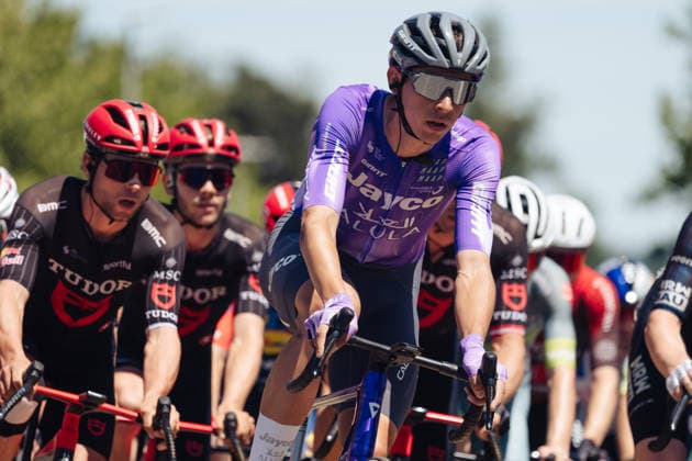 Radsport, GP Gippingen, 14.06.2026 Patrick Gamper (AUT, Team Jayco AlUla) Leuggern Schweiz