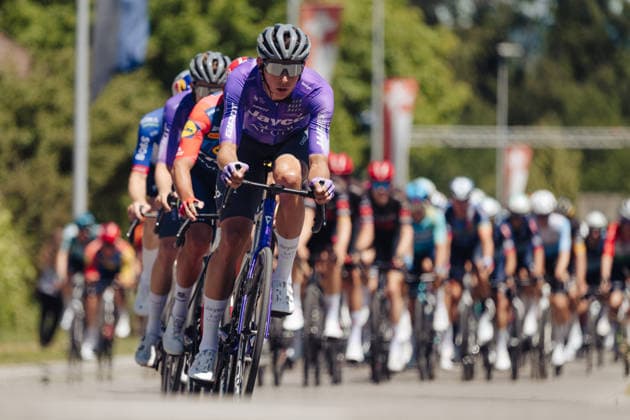 Radsport, GP Gippingen, 14.06.2026 Patrick Gamper (AUT, Team Jayco AlUla) Leuggern Schweiz
