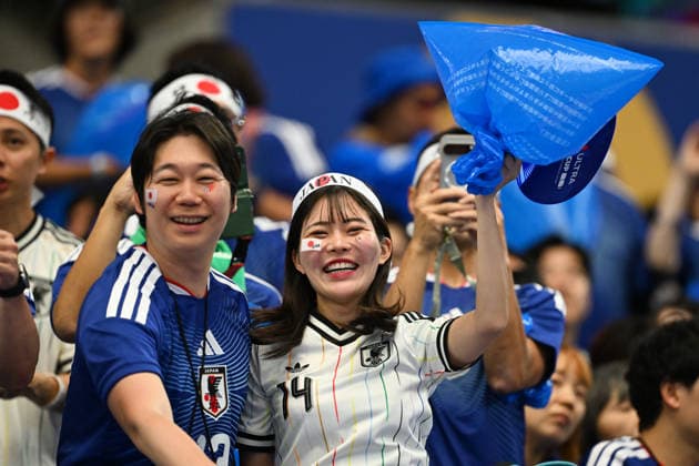 Japan Fans (JPN), JUNE 14, 2026 - Football Soccer : FIFA World Cup, WM, Weltmeisterschaft, Fussball 2026 Group F match between Netherlands 2-2 Japan at Dallas Stadium in Arlington, Texas, USA.  aflo_334490503 KenjiroxMatsuox