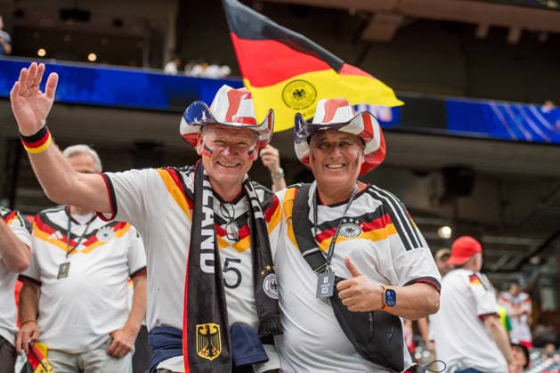 June 14, 2026: Germany fans prior to a FIFA World Cup, WM, Weltmeisterschaft, Fussball Group E match between Germany and Curacao in Houston, TX. .. CSM - ZUMAc04_ 20241123_zma_c04_1255 Copyright: xTraskxSmithx