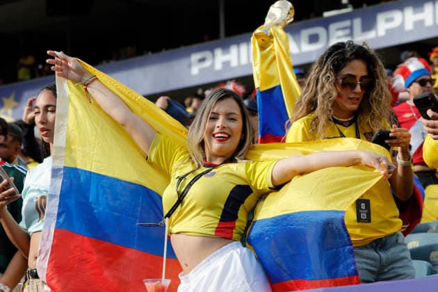 FIFA World Cup, WM, Weltmeisterschaft, Fussball - Ecuador v Ivory Coast Ecuador’s fans during the Soccer World Cup USA 2026 Group E first round game, Ecuador vs Ivory Coast in Lincoln Financial Field, Philadelphia, USA on June 14th 2026. Photo by Henri Szwarc ABACAPRESS.COM Philadelphia United States  Copyright: xSzwarcxHenri ABACAx