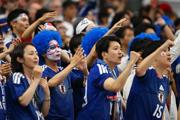 Japan Fans (JPN), JUNE 14, 2026 - Football Soccer : FIFA World Cup, WM, Weltmeisterschaft, Fussball 2026 Group F match between Netherlands 2-2 Japan at Dallas Stadium in Arlington, Texas, USA.  aflo_334492097 KenjiroxMatsuox