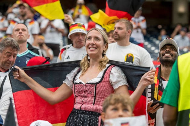 June 14, 2026: Germany fans prior to a FIFA World Cup, WM, Weltmeisterschaft, Fussball Group E match between Germany and Curacao in Houston, TX. .. CSM - ZUMAc04_ 20241123_zma_c04_1215 Copyright: xTraskxSmithx