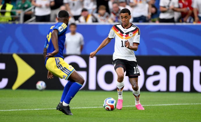 Fussball FIFA WM 2026 Vorrunde Gruppe E in Houston Deutschland - Curacao 14.06.2026 Jamal Musiala (Deutschland)