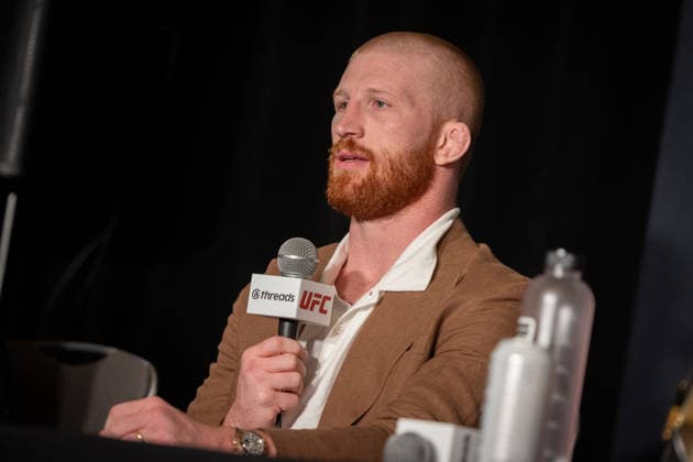 UFC Freedom 250 Post-Fight press conference, PK, Pressekonferenz WASHINGTON, DC - JUNE 15: Bo Nickal participates in a press conference with other fight winners and Dana White following UFC Freedom 250 at the JW Marriott in Washington, DC on June 15, 2026. Nathan Posner Anadolu Washington United States. Editorial use only. Please get in touch for any other usage.  Copyright: x2026xAnadoluxNathanxPosnerx