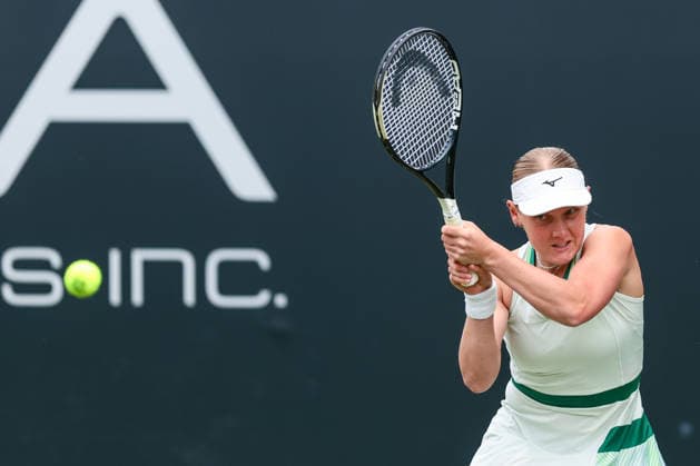 VANDA Pharmaceuticals Berlin Tennis Open 2026 Suzan Lamens during VANDA Pharmaceuticals Berlin Tennis Open 2026 in Berlin, Germany, on June 15, 2026 Berlin Germany  Copyright: xFotoxOlimpikx originalFilename:jastrzebowski-vandapha260615_nph9h.jpg