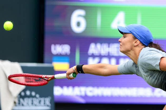 VANDA Pharmaceuticals Berlin Tennis Open 2026 Anhelina Kalinina during VANDA Pharmaceuticals Berlin Tennis Open 2026 in Berlin, Germany, on June 15, 2026 Berlin Germany  Copyright: xFotoxOlimpikx originalFilename:jastrzebowski-vandapha260615_npKar.jpg