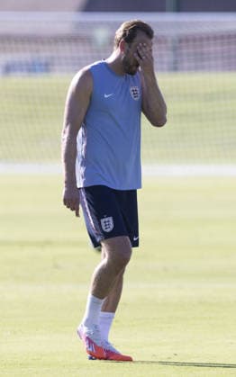 Englands first training session Kansas 14.06.2026 FIFA World Cup, WM, Weltmeisterschaft, Fussball 2026 .The England team arrive at their base camp hotel in Kansas .Englands first training session at their new home from home, Swope soccer village, Kansas..Harry Kane  Copyright: xDarrenxFletcherx NINTCHDBPICT001088230749