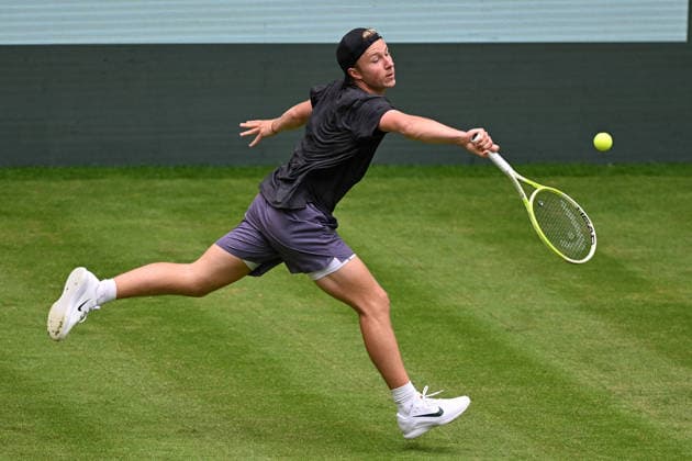 Max SCHOENHAUS (GER) 15.06.2026 ¢ Tennis ¢ TERRA WORTMANN OPEN ¢ ATP, Tennis Herren 500, heristo-arena-Halle (Westfalen), TERRA WORTMANN OPEN, NRW Germany