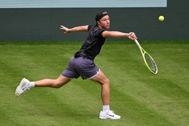 Max SCHOENHAUS (GER) 15.06.2026 ¢ Tennis ¢ TERRA WORTMANN OPEN ¢ ATP, Tennis Herren 500, heristo-arena-Halle (Westfalen), TERRA WORTMANN OPEN, NRW Germany