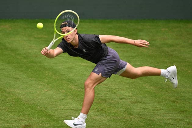 Max SCHOENHAUS (GER) 15.06.2026 ¢ Tennis ¢ TERRA WORTMANN OPEN ¢ ATP, Tennis Herren 500, heristo-arena-Halle (Westfalen), TERRA WORTMANN OPEN, NRW Germany