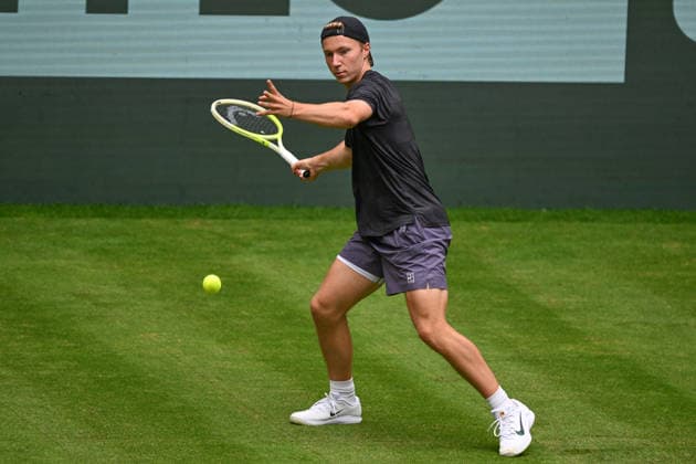 Max SCHOENHAUS (GER) 15.06.2026 ¢ Tennis ¢ TERRA WORTMANN OPEN ¢ ATP, Tennis Herren 500, heristo-arena-Halle (Westfalen), TERRA WORTMANN OPEN, NRW Germany