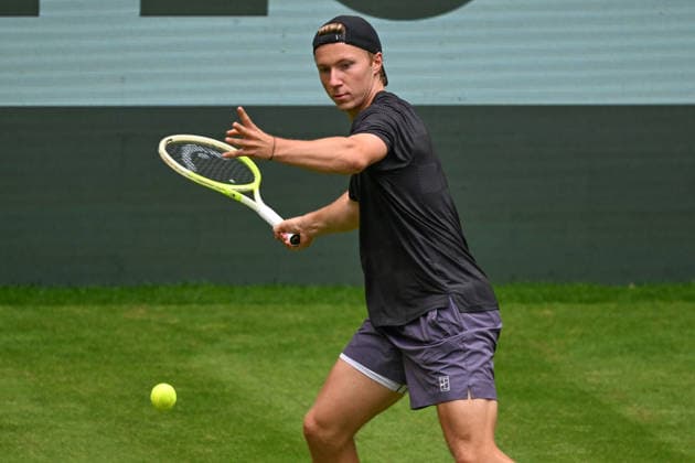 Max SCHOENHAUS (GER) 15.06.2026 ¢ Tennis ¢ TERRA WORTMANN OPEN ¢ ATP, Tennis Herren 500, heristo-arena-Halle (Westfalen), TERRA WORTMANN OPEN, NRW Germany