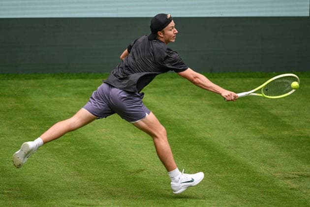 Max SCHOENHAUS (GER) 15.06.2026 ¢ Tennis ¢ TERRA WORTMANN OPEN ¢ ATP, Tennis Herren 500, heristo-arena-Halle (Westfalen), TERRA WORTMANN OPEN, NRW Germany