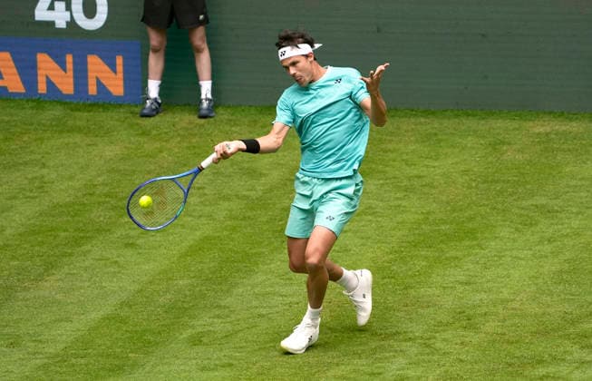 photo : Daniel ALTMAIER (GER) Tennis-Turnier Terra Wortmann Cup - erste Runde - im Gerry Weber Sportpark ( Heristo Arena ) in Halle Westfalen am Mo. 15.06.2026