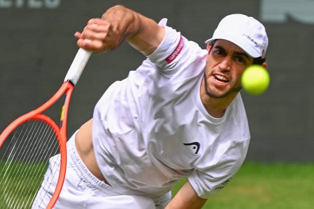 Nuno BORGES (POR) 15.06.2026 ¢ Tennis ¢ TERRA WORTMANN OPEN ¢ ATP, Tennis Herren 500, heristo-arena-Halle (Westfalen), TERRA WORTMANN OPEN, NRW Germany