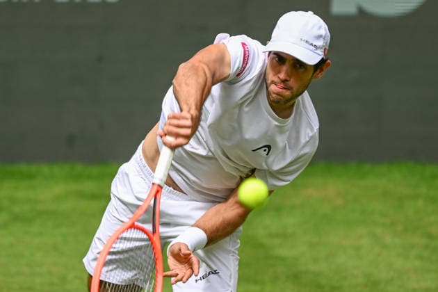 Nuno BORGES (POR) 15.06.2026 ¢ Tennis ¢ TERRA WORTMANN OPEN ¢ ATP, Tennis Herren 500, heristo-arena-Halle (Westfalen), TERRA WORTMANN OPEN, NRW Germany