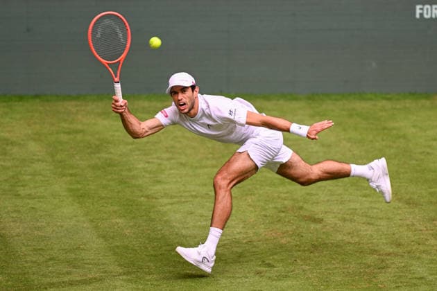 Nuno BORGES (POR) 15.06.2026 ¢ Tennis ¢ TERRA WORTMANN OPEN ¢ ATP, Tennis Herren 500, heristo-arena-Halle (Westfalen), TERRA WORTMANN OPEN, NRW Germany