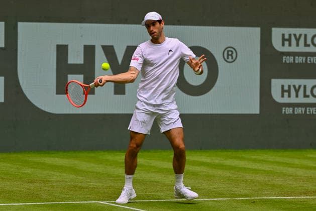 Nuno Borges (POR) TERRA WORTMANN Open 2026, Tennis, ATP, Tennis Herren Tennis Herren 500, Turnier, Hauptfeld, 15.06.2026, TERRA WORTMANN Open 2026, Tennis, ATP, Tennis Herren 500, Turnier, Hauptfeld, 15.06.2026 Halle