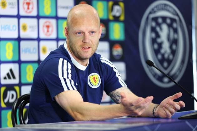 Steven Naismith assistant coach of Scotland Scotland press conference, PK, Pressekonferenz 2026 FIFA World Cup, WM, Weltmeisterschaft, Fussball Football, Atrium Health Performance Park, Charlotte, USA - 15 Jun 2026Charlotte Atrium Health Performance Park United States of America EDITORIAL USE ONLY No use with unauthorised audio, video, data, fixture lists, club league logos or live services. Online in-match use limited to 120 images, no video emulation. No use in betting, games or single club league player publications.  Copyright: xMichaelxZemanek Shutterstockx 16924171n