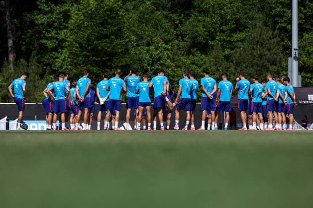 Croatia Training And press conference, PK, Pressekonferenz - FIFA World Cup, WM, Weltmeisterschaft, Fussball 2026 Players of Croatia during the training session at training centre at Episcopal High School on June 15, 2026 in Alexandria, Virginia.  IgorxKralj PIXSELL