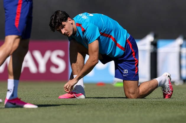 Croatia Training And press conference, PK, Pressekonferenz - FIFA World Cup, WM, Weltmeisterschaft, Fussball 2026 Igor Matanovic of Croatia during the training session at training centre at Episcopal High School on June 15, 2026 in Alexandria, Virginia.  IgorxKralj PIXSELL