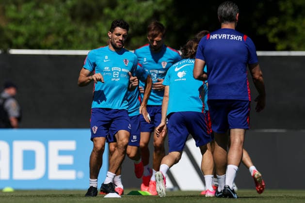 Croatia Training And press conference, PK, Pressekonferenz - FIFA World Cup, WM, Weltmeisterschaft, Fussball 2026 Mateo Kovacic of Croatia during the training session at training centre at Episcopal High School on June 15, 2026 in Alexandria, Virginia.  IgorxKralj PIXSELL
