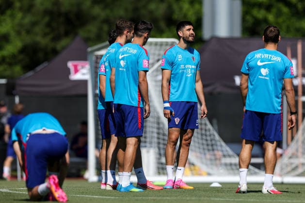 Croatia Training And press conference, PK, Pressekonferenz - FIFA World Cup, WM, Weltmeisterschaft, Fussball 2026 Martin Erlic of Croatia during the training session at training centre at Episcopal High School on June 15, 2026 in Alexandria, Virginia.  IgorxKralj PIXSELL