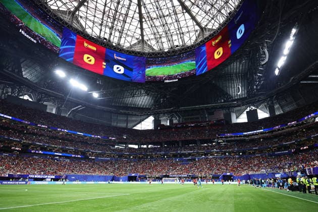 FIFA World Cup, WM, Weltmeisterschaft, Fussball 2026 - Group H - Spain vs Cabo Verde General view of the FIFA World Cup 2026 group stage match Spain vs Cabo Verde, in Atlanta, USA, 15 June 2026. ATLANTA United States  Copyright: xRONALDxWITTEKx