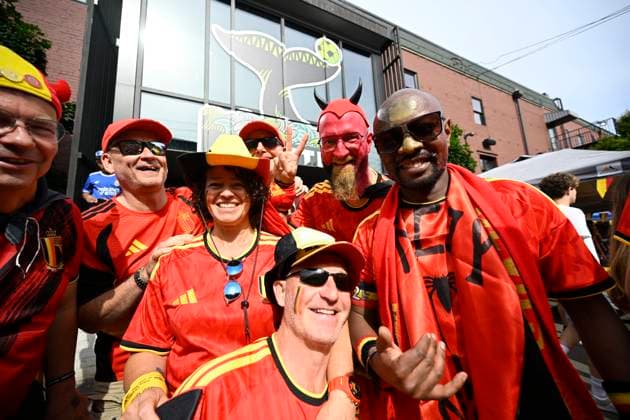 Belgium vs Egypt - 2026 FIFA World Cup, WM, Weltmeisterschaft, Fussball SEATTLE, USA - JUNE 15 : Fans of Belgium pictured during the FIFA World Cup 2026 Group G match between Belgium and Egypt at the Lumen Field stadium on June 15, 2026 in Seattle, USA, 15 06 2026 Seattle United States of America  Copyright: xNicoxVereeckenx