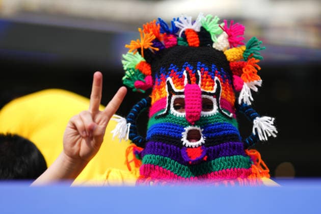 June 14, 2026: A fan of Ecuador prior to a World Cup match between CoÂ te d Ivoire and Ecuador at Philadelphia Stadium in Philadelphia, Pennsylvania. CSM World Cup 2026: Cote DÃ¢â‚¬â ¢Ivoire Vs Ecuador JUN 14  - ZUMAc04_ 20260614_zma_c04_184 Copyright: xKylexRoddenx