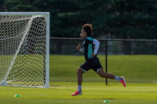 Panama Training Day - 2026 FIFA World Cup, WM, Weltmeisterschaft, Fussball Adalberto CARRASQUILLA 08 of Panama national football team warms-up during the training day ahead the 2026 FIFA World Cup Group L match against Ghana at Nottawasaga Resort. on June 15, 2026 in Toronto, Canada. (Photo by Leonardo Ramirez Eyepix Group) Copyright: xLeonardoxRamirezx xEyepixxGroupx LR15062026-02784