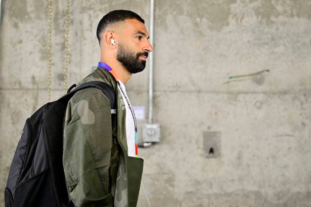 Belgium vs Egypt - 2026 FIFA World Cup, WM, Weltmeisterschaft, Fussball SEATTLE, USA - JUNE 15 : Salah Mohamed forward of Egypt arrives at the Stadium before the FIFA World Cup 2026 Group G match between Belgium and Egypt at the Lumen Field stadium on June 15, 2026 in Seattle, USA, 15 06 2026 Seattle United States of America  Copyright: xJanxDexMeuleneirx