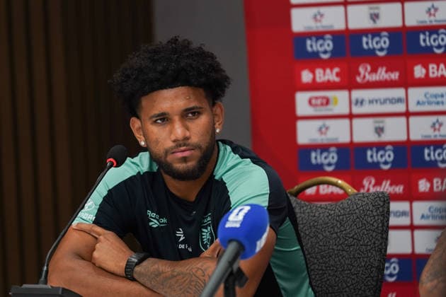 June 15, 2026, Toronto, Ciudad de Mexico, Canada: Carlos HARVEY 14 of Panama national football team during the press conference, PK, Pressekonferenz before the training day ahead the 2026 FIFA World Cup, WM, Weltmeisterschaft, Fussball Group L match against Ghana at Nottawasaga Resort. on June 15, 2026 in Toronto, Canada. Toronto Canada - ZUMAe321 20260615_zsa_e321_009 Copyright: xLeonardoxRamirezx
