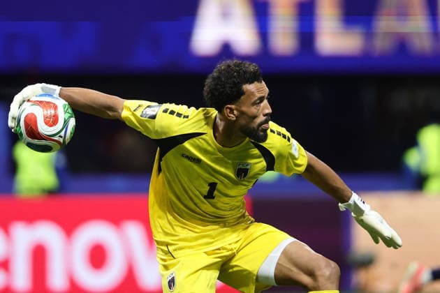 FIFA World Cup, WM, Weltmeisterschaft, Fussball 2026 - Group H - Spain vs Cabo Verde Goalkeeper Vozinha of Cape Verde in action during the FIFA World Cup 2026 group stage match Spain vs Cabo Verde, in Atlanta, USA, 15 June 2026. ATLANTA United States  Copyright: xRONALDxWITTEKx