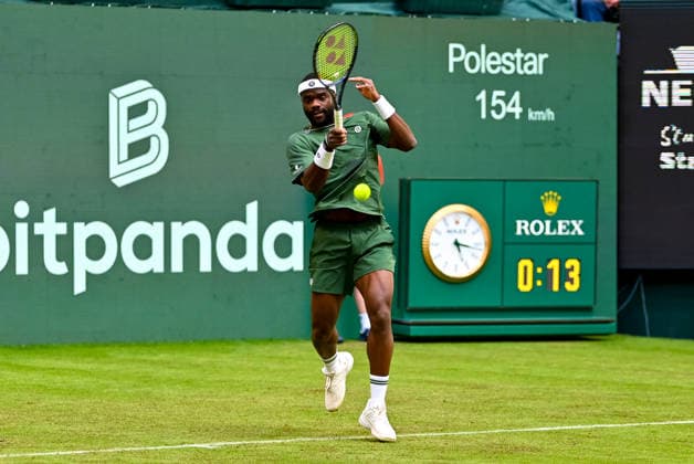 Frances Tiafoe (USA) TERRA WORTMANN Open 2026, Tennis, ATP, Tennis Herren Tennis Herren 500, Turnier, Hauptfeld, 15.06.2026, TERRA WORTMANN Open 2026, Tennis, ATP, Tennis Herren 500, Turnier, Hauptfeld, 15.06.2026 Halle