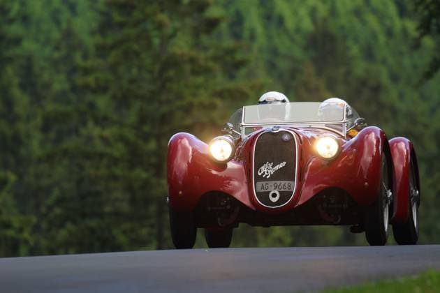 RECORD DATE NOT STATED 66 Alfa Romeo 6C 2500 SS Corsa, Bj. 1940, Fahrer: Vonov (CHE) GER, Motorsport, Rennsport, ADAC Nuerburgring Classic, Nuerburg, Prewars, Vorkriegsfahrzeuge, 13.06.2026 GER, Motorsport, Rennsport, ADAC Nuerburgring Classic, Nuerburg, Prewars, Vorkriegsfahrzeuge, 13.06.2026 Nuerburg