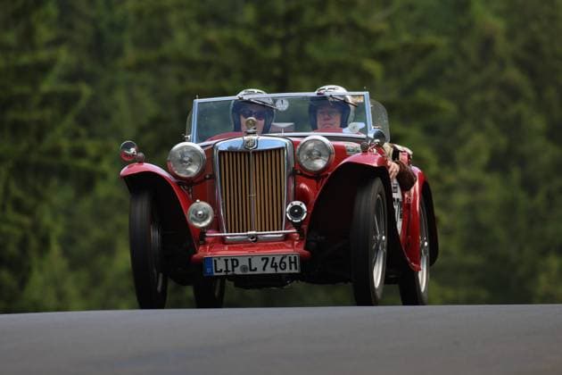 RECORD DATE NOT STATED 67 MG TC Supercharged, Bj. 1946, Fahrer: Helweg (GER) GER, Motorsport, Rennsport, ADAC Nuerburgring Classic, Nuerburg, Prewars, Vorkriegsfahrzeuge, 13.06.2026 GER, Motorsport, Rennsport, ADAC Nuerburgring Classic, Nuerburg, Prewars, Vorkriegsfahrzeuge, 13.06.2026 Nuerburg