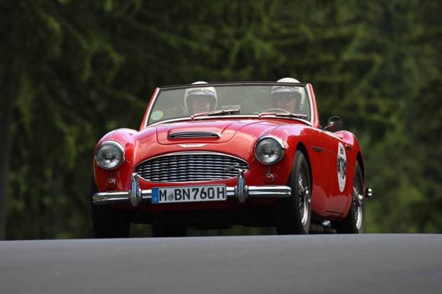 RECORD DATE NOT STATED 78 Austin Healey 3000, Bj. 1960, Fahrer: Woday (CHE) GER, Motorsport, Rennsport, ADAC Nuerburgring Classic, Nuerburg, Prewars, Vorkriegsfahrzeuge, 13.06.2026 GER, Motorsport, Rennsport, ADAC Nuerburgring Classic, Nuerburg, Prewars, Vorkriegsfahrzeuge, 13.06.2026 Nuerburg