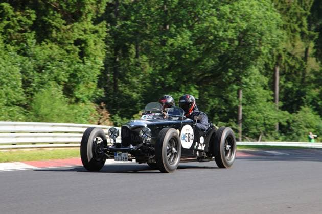RECORD DATE NOT STATED 58 Riley 12 4 Falcon Special, Bj. 1936, Fahrer: Mindermann (GER) GER, Motorsport, Rennsport, ADAC Nuerburgring Classic, Nuerburg, Prewars, Vorkriegsfahrzeuge, 13.06.2026 GER, Motorsport, Rennsport, ADAC Nuerburgring Classic, Nuerburg, Prewars, Vorkriegsfahrzeuge, 13.06.2026 Nuerburg
