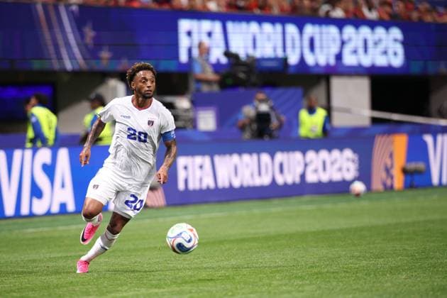 Spain v Cabo Verde: Group H - FIFA World Cup, WM, Weltmeisterschaft, Fussball 2026 Ryan Mendes of Cape Verde during the FIFA World Cup Group H match between Spain and Cape Verde at the Mercedes-Benz Stadium in Atlanta, United States, on June 15, 2026. Atlanta Georgia United States  Copyright: xMIxNewsx originalFilename:fletcher-spainvsc260615_npeLC.jpg