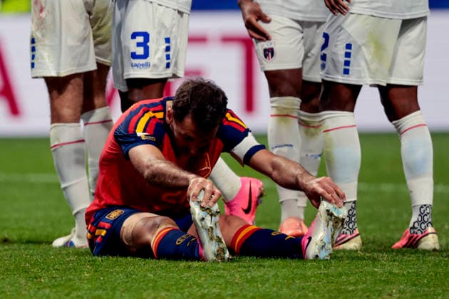 Spain s Mikel Oyarzabal gestures during the 2026 FIFA World Cup, WM, Weltmeisterschaft, Fussball group H soccer match between Spain and Cape Verde at Mercedes-Benz Stadium, in Atlanta, Georgia, United States, 15 June 2026. FIFA World Cup 2026 - Group H - Spain vs. Cape Verde !ACHTUNG: NUR REDAKTIONELLE NUTZUNG!  Copyright: xLavandeiraxJrx GRAF8944 20260615-55020605041_1