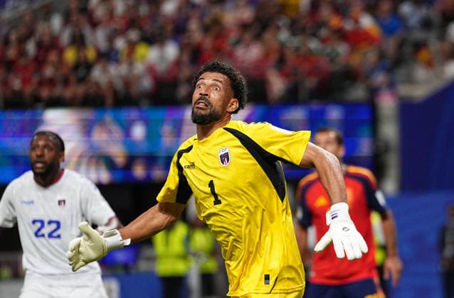 Vozinha (Cabo Verde) looks on during Spain and Cape Verde, Group H FIFA World Cup, WM, Weltmeisterschaft, Fussball 2026, Atlanta Stadium, Atlanta, United States on June 15, 2026. Thor Wegner DeFodi Images. (Photo by DeFodi Images) -